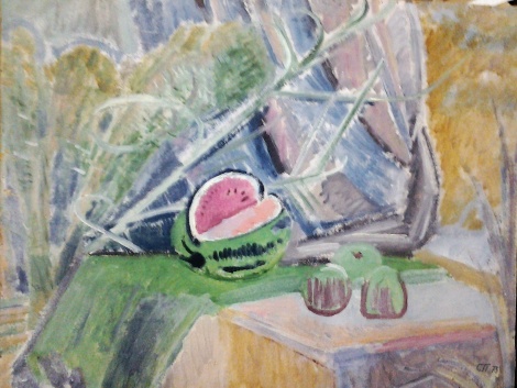 Картина «Натюрморт с арбузом»
