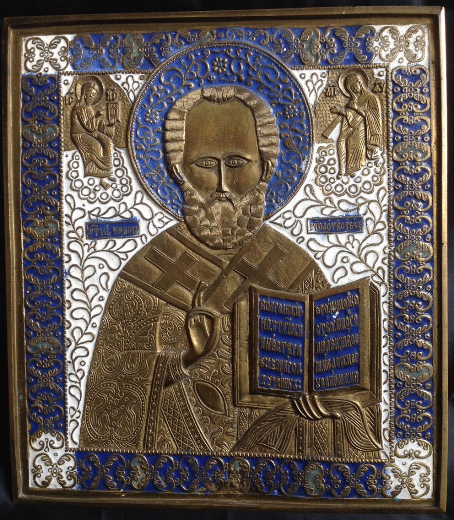 Медная икона Николая Чудотворца – одна из наиболее востребованных
